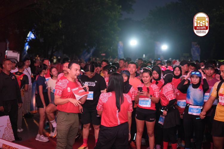 Race photo from Kediri Half Marathon 2025
