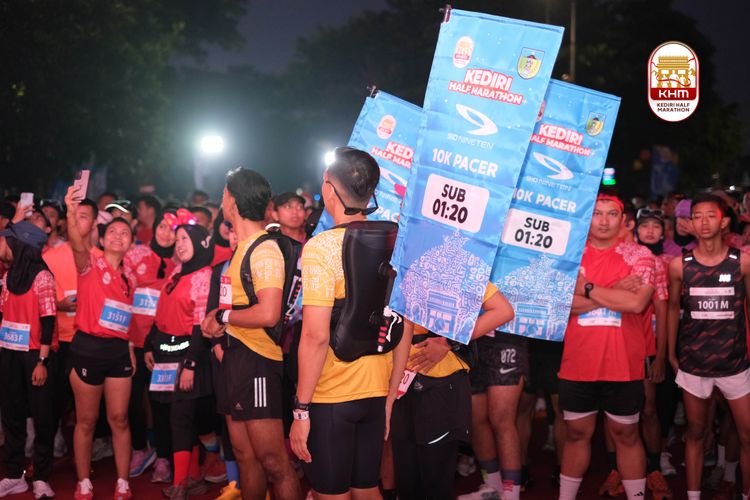 Race photo from Kediri Half Marathon 2025