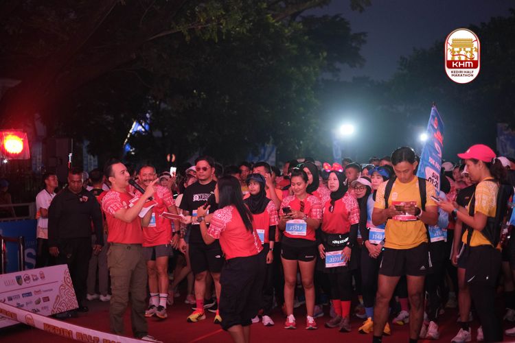 Race photo from Kediri Half Marathon 2025