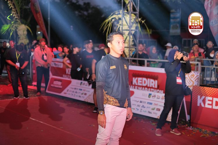Race photo from Kediri Half Marathon 2025