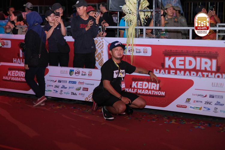 Race photo from Kediri Half Marathon 2025