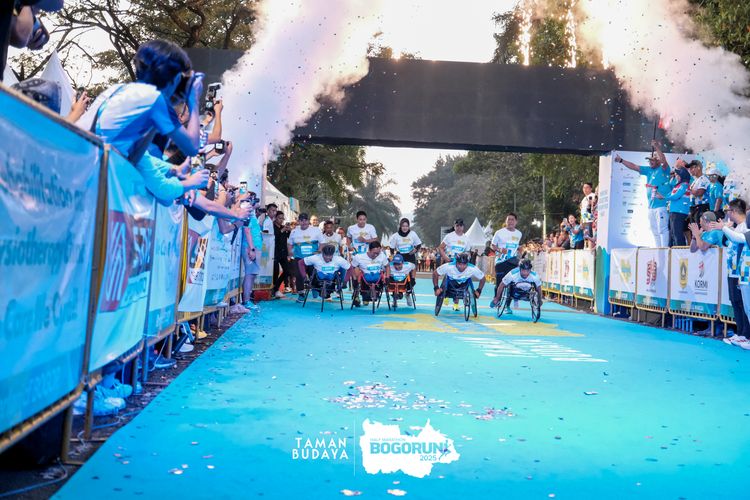 Race photo from Taman Budaya x BOGORUN 2025
