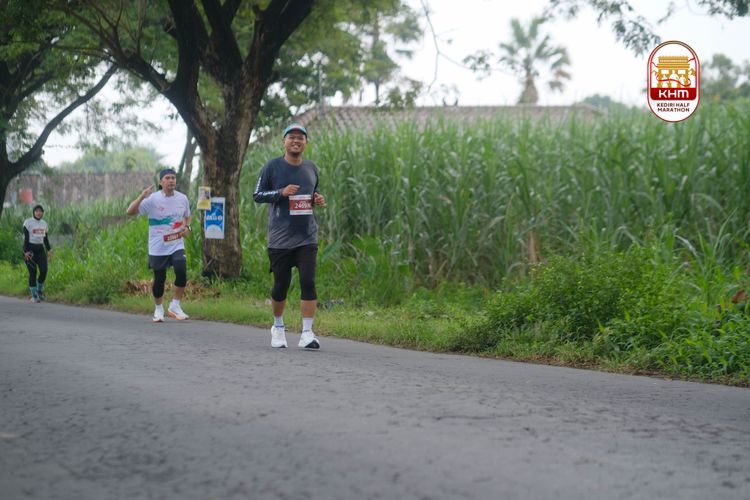 Race photo from Kediri Half Marathon 2025