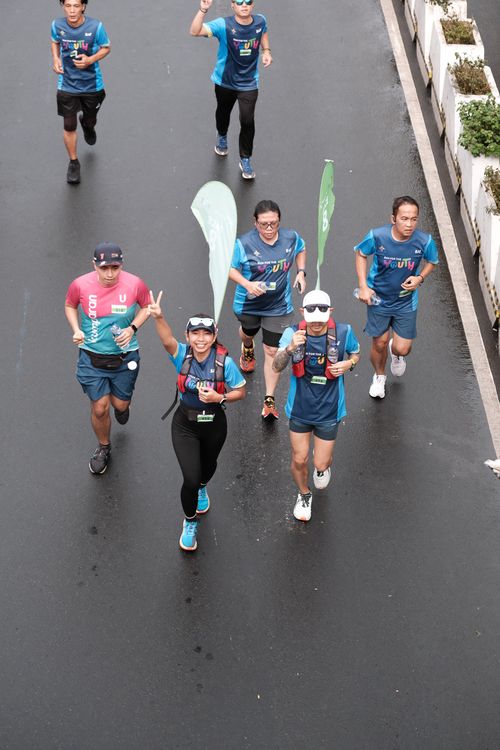 Race photo from Road to BAF Lions Run 2024