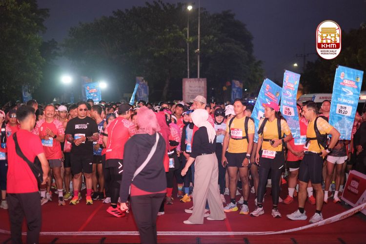 Race photo from Kediri Half Marathon 2025