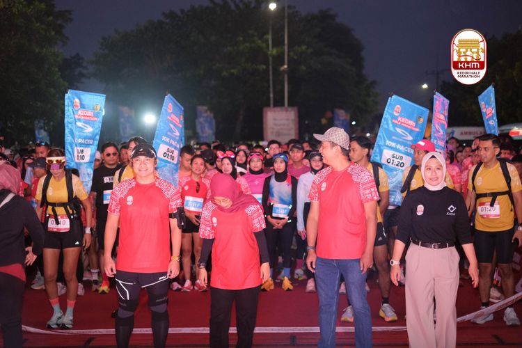 Race photo from Kediri Half Marathon 2025