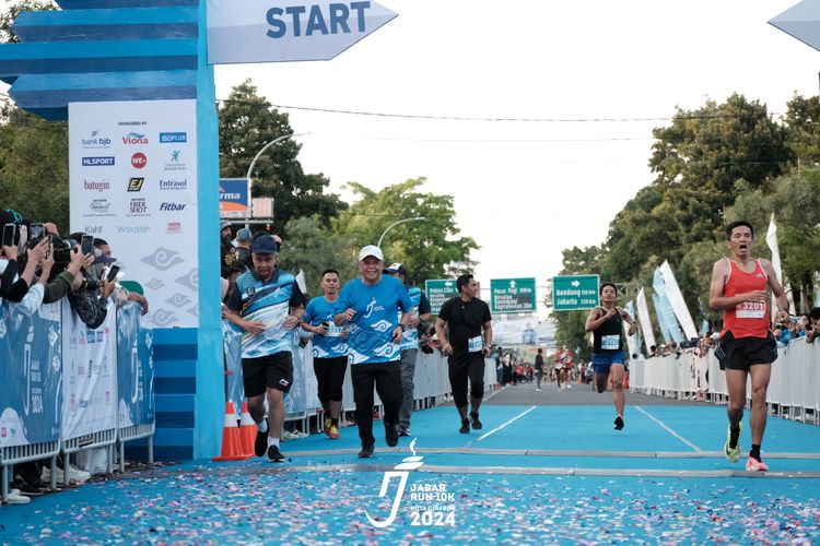 Race photo from Jabar Run 10K 2024
