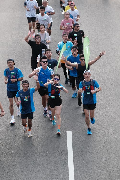 Race photo from Lari Bareng Yuk!