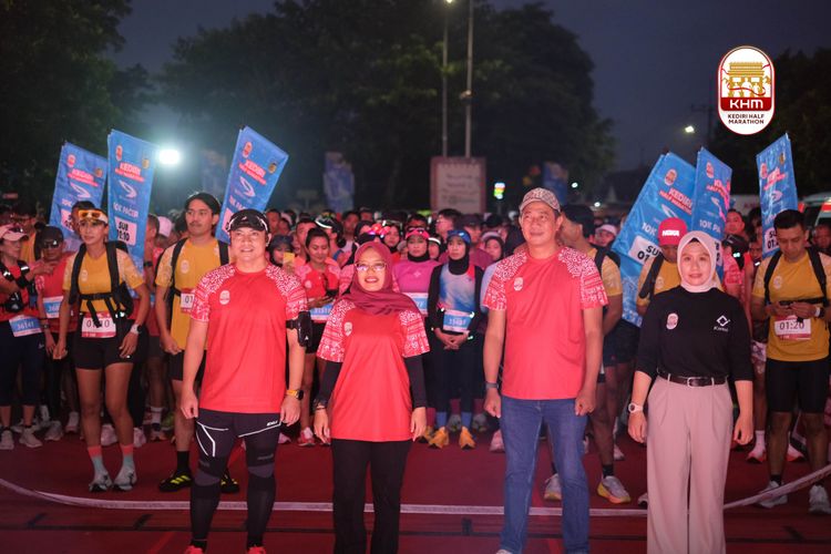 Race photo from Kediri Half Marathon 2025