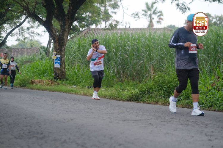 Race photo from Kediri Half Marathon 2025