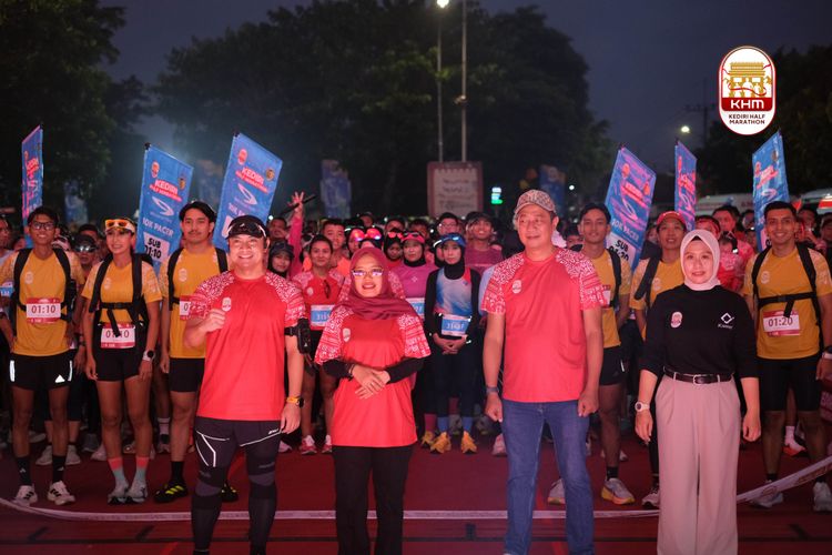 Race photo from Kediri Half Marathon 2025
