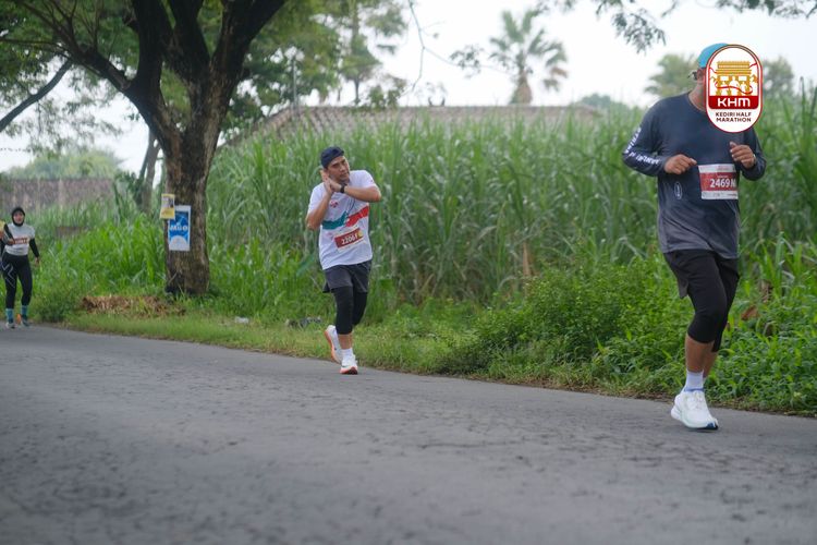 Race photo from Kediri Half Marathon 2025