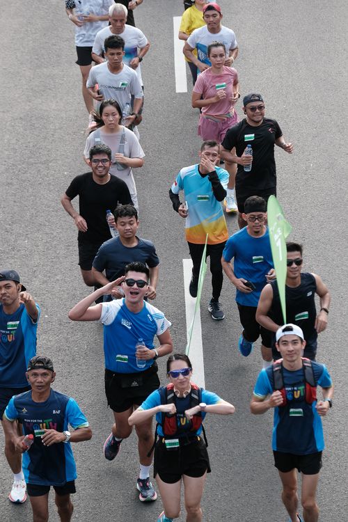 Race photo from Lari Bareng Yuk!