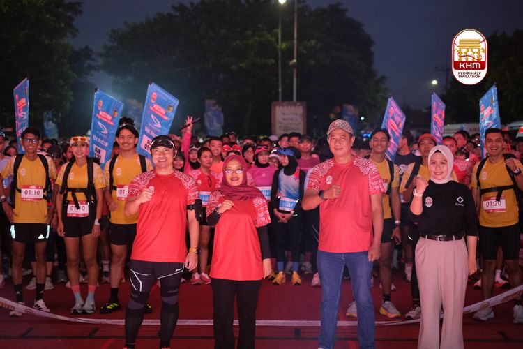Race photo from Kediri Half Marathon 2025