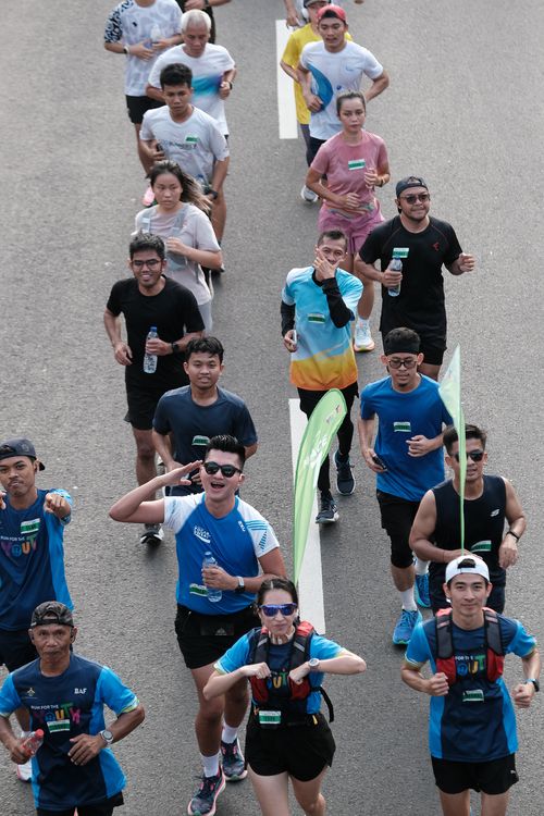 Race photo from Lari Bareng Yuk!