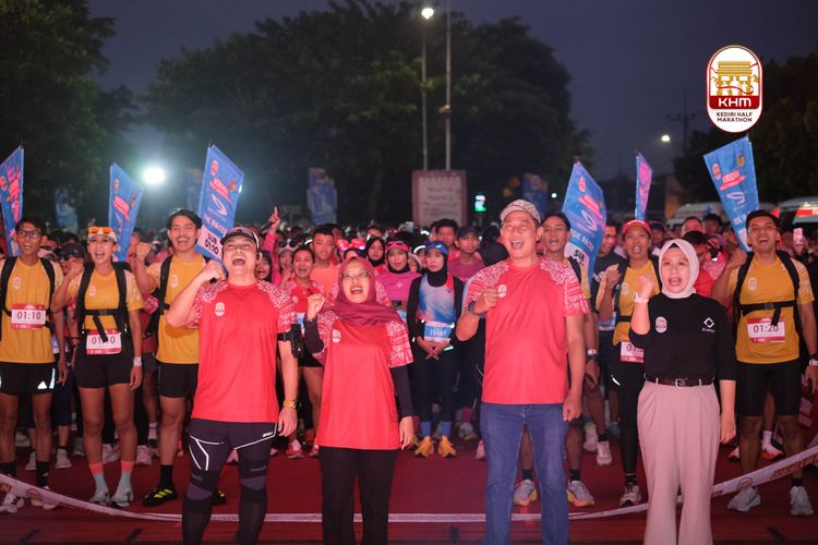 Race photo from Kediri Half Marathon 2025