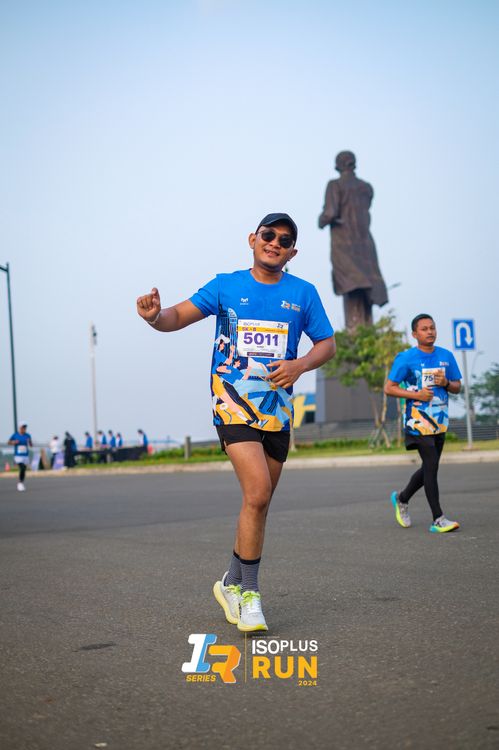 Race photo from ISOPlus Run 2024 Jakarta