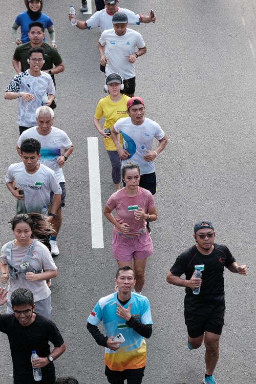 Race photo from Lari Bareng Yuk!
