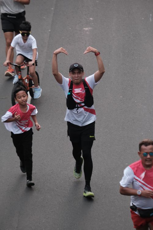 Race photo from Smartfren Run 2024 Vibes