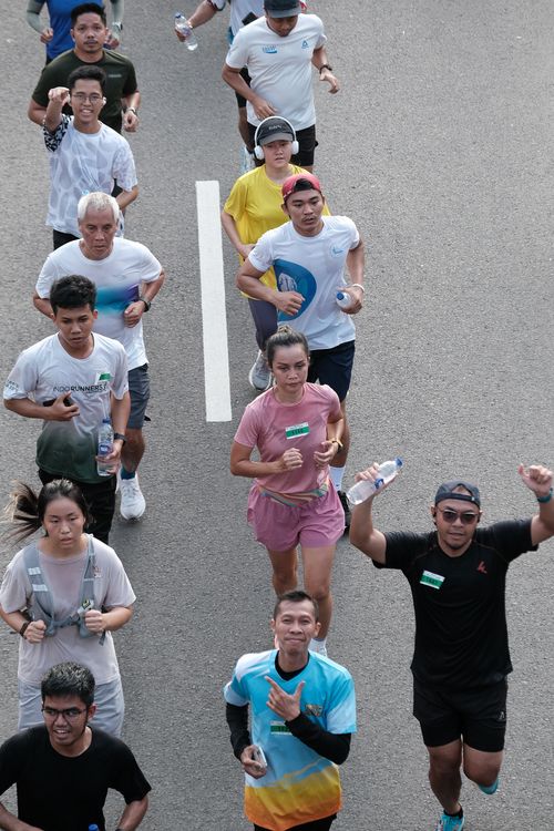 Race photo from Lari Bareng Yuk!