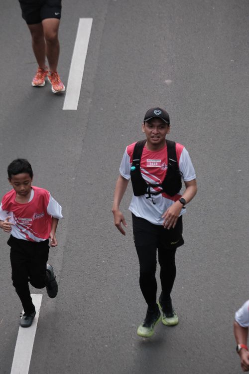 Race photo from Smartfren Run 2024 Vibes