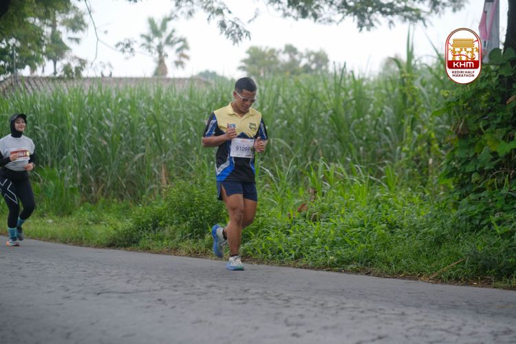 Race photo from Kediri Half Marathon 2025