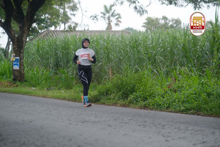 Race photo from Kediri Half Marathon 2025