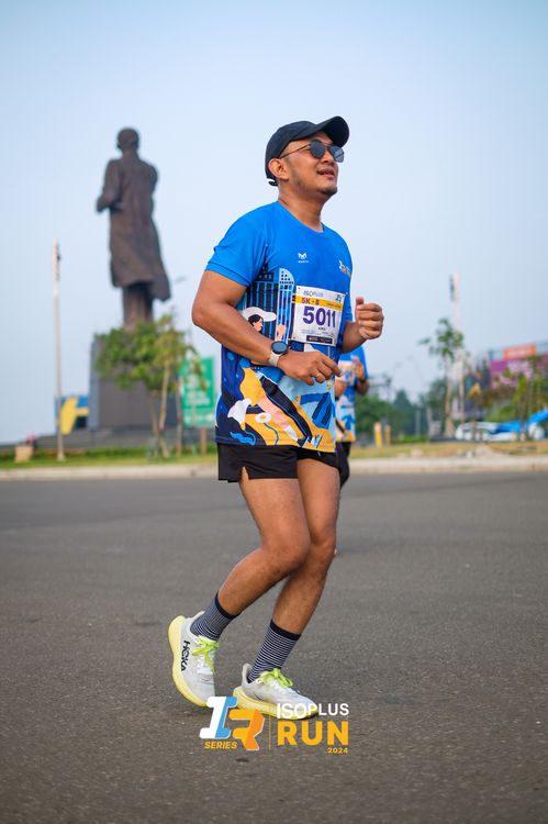 Race photo from ISOPlus Run 2024 Jakarta