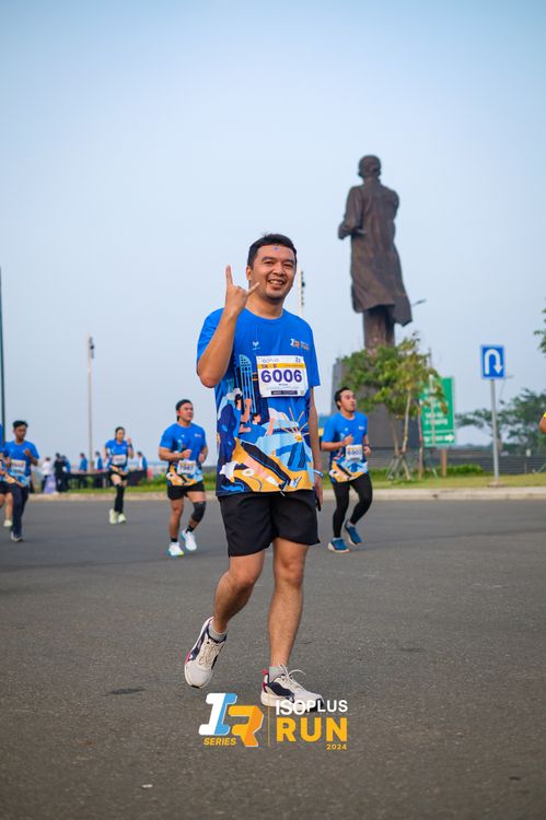 Race photo from ISOPlus Run 2024 Jakarta