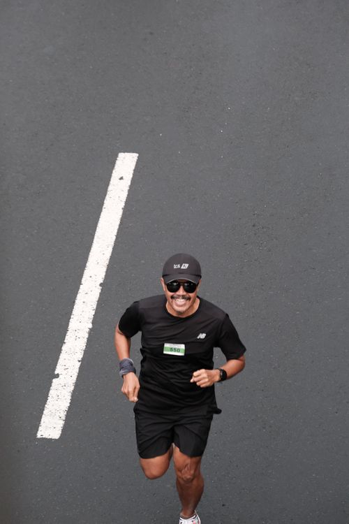 Race photo from Road to BAF Lions Run 2024