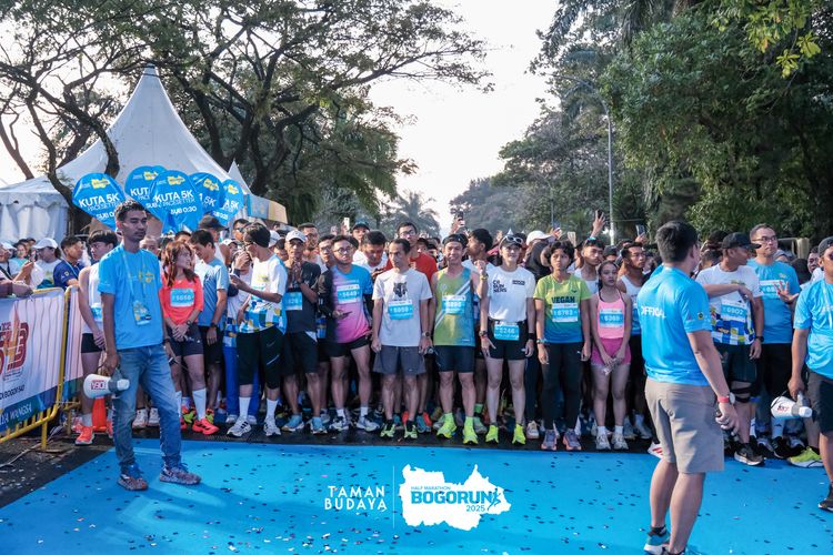 Race photo from Taman Budaya x BOGORUN 2025
