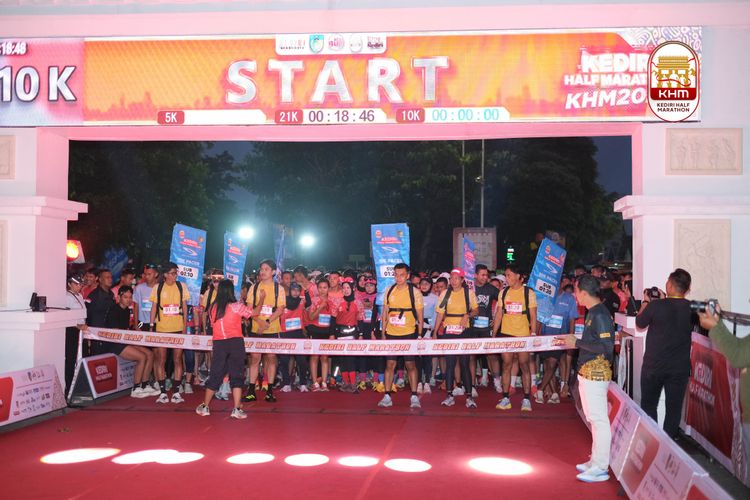 Race photo from Kediri Half Marathon 2025