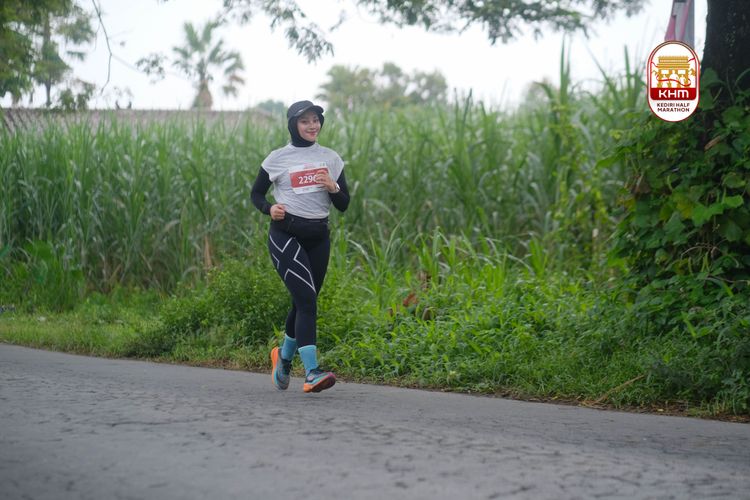 Race photo from Kediri Half Marathon 2025