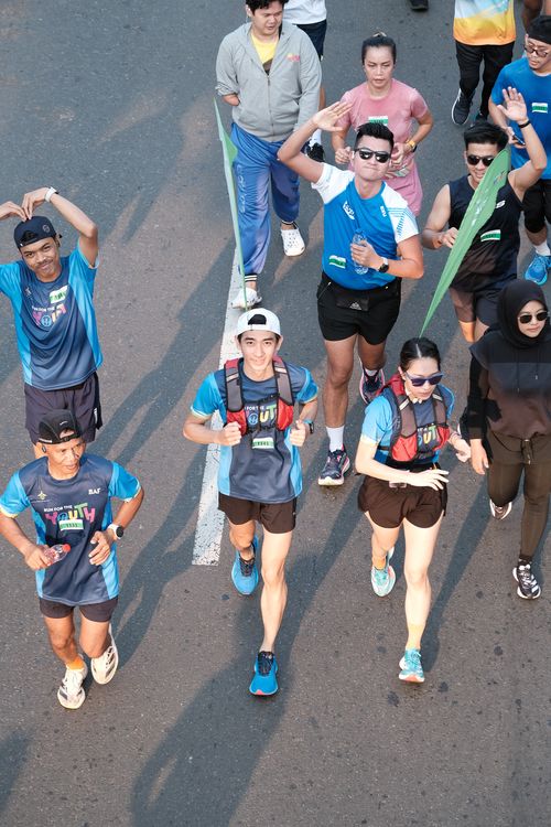Race photo from Lari Bareng Yuk!