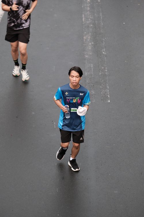 Race photo from Road to BAF Lions Run 2024