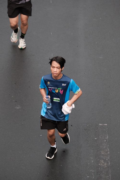 Race photo from Road to BAF Lions Run 2024