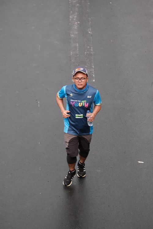 Race photo from Road to BAF Lions Run 2024