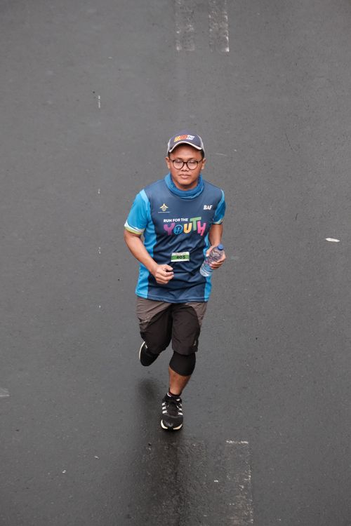 Race photo from Road to BAF Lions Run 2024