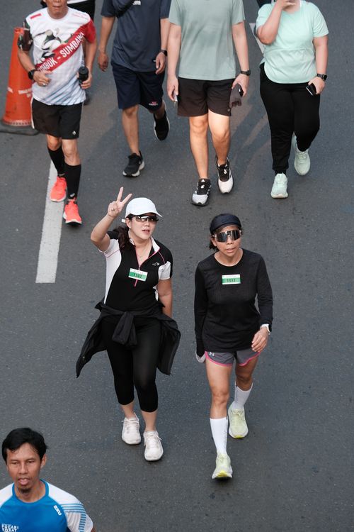 Race photo from Lari Bareng Yuk!