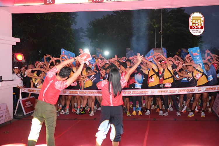 Race photo from Kediri Half Marathon 2025