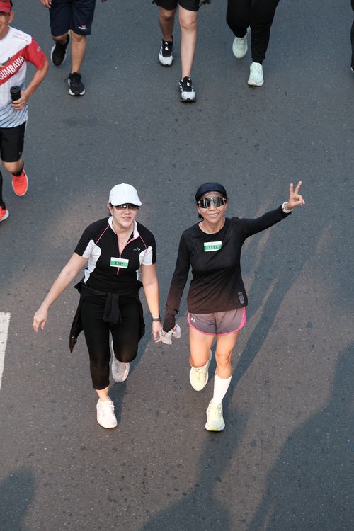 Race photo from Lari Bareng Yuk!