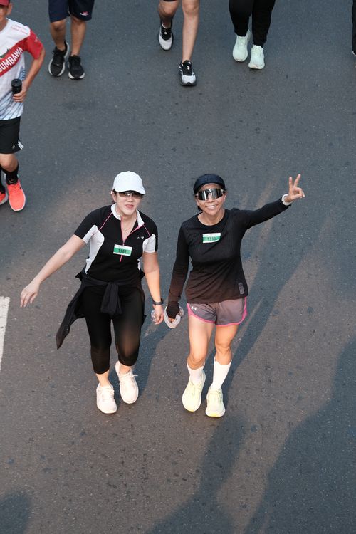 Race photo from Lari Bareng Yuk!
