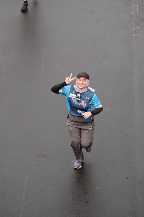 Race photo from Road to BAF Lions Run 2024