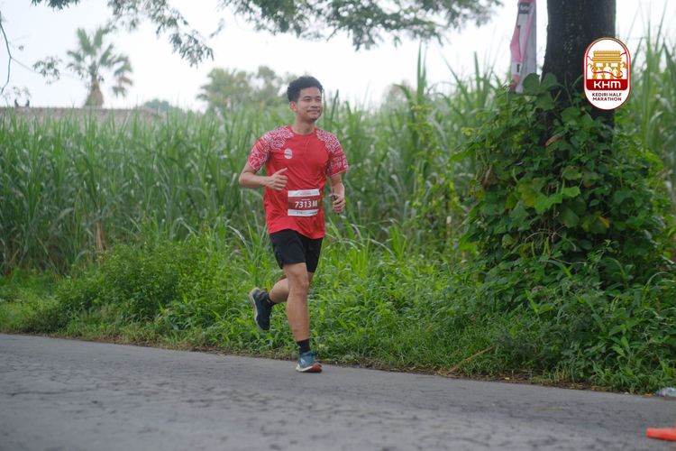 Race photo from Kediri Half Marathon 2025