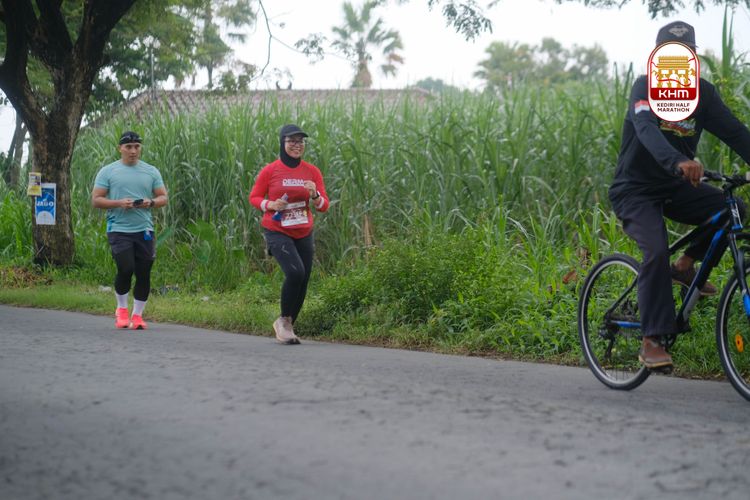 Race photo from Kediri Half Marathon 2025
