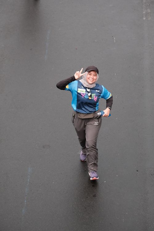 Race photo from Road to BAF Lions Run 2024