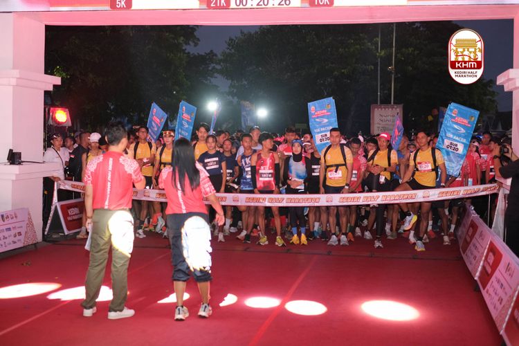 Race photo from Kediri Half Marathon 2025