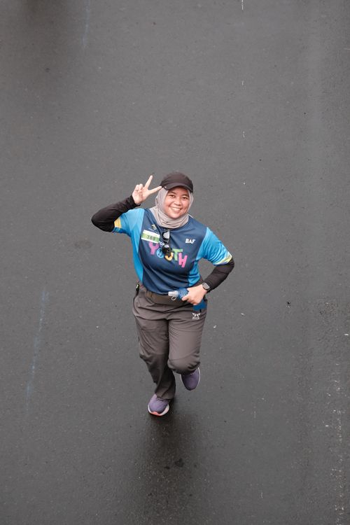 Race photo from Road to BAF Lions Run 2024