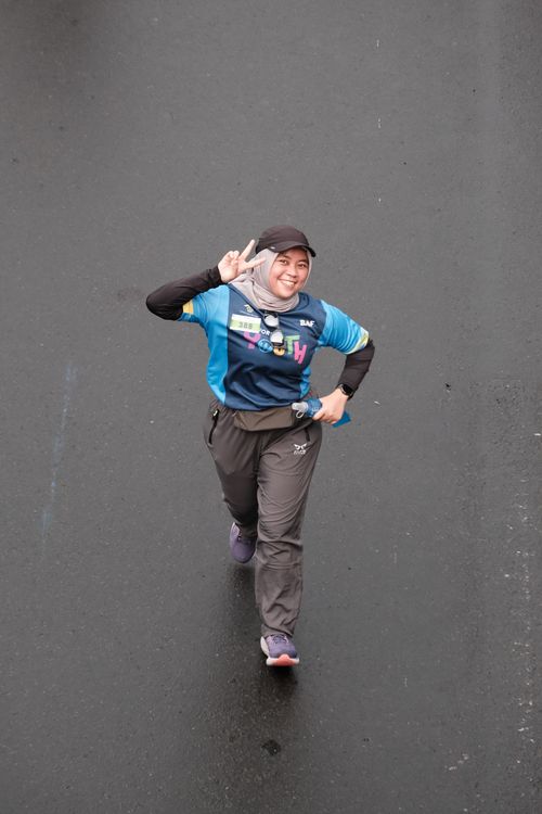 Race photo from Road to BAF Lions Run 2024