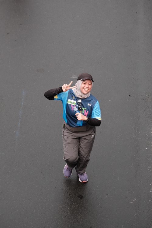 Race photo from Road to BAF Lions Run 2024